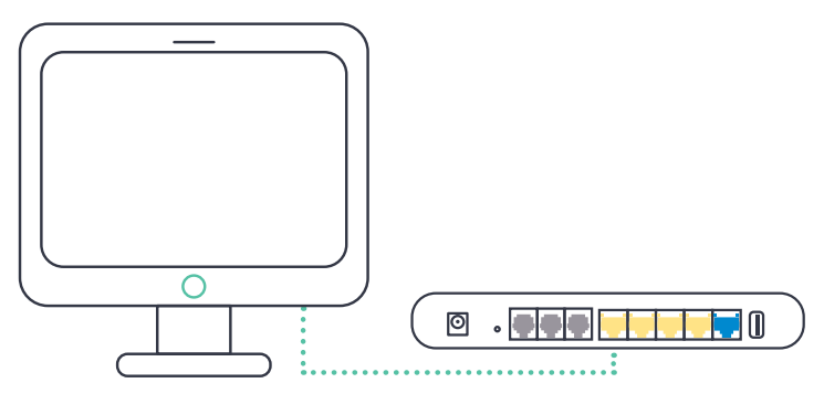 Huawei HG-659 Ethernet